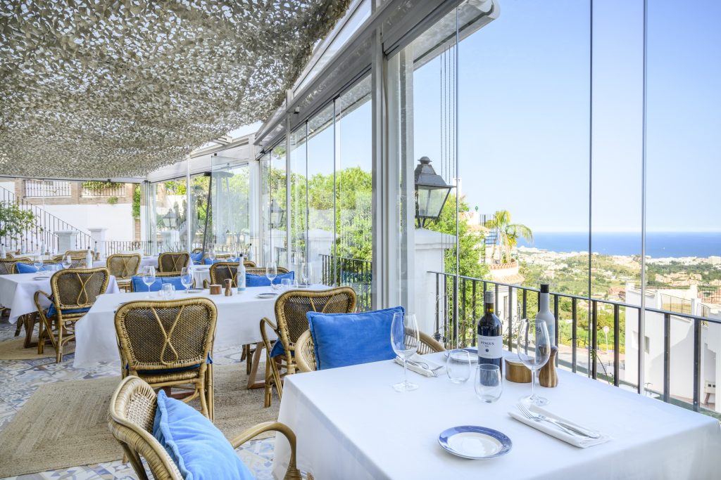 restaurante con terraza