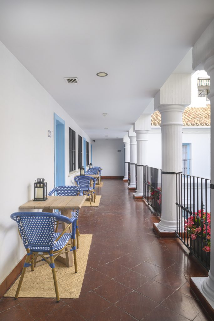 pasillo del hotel