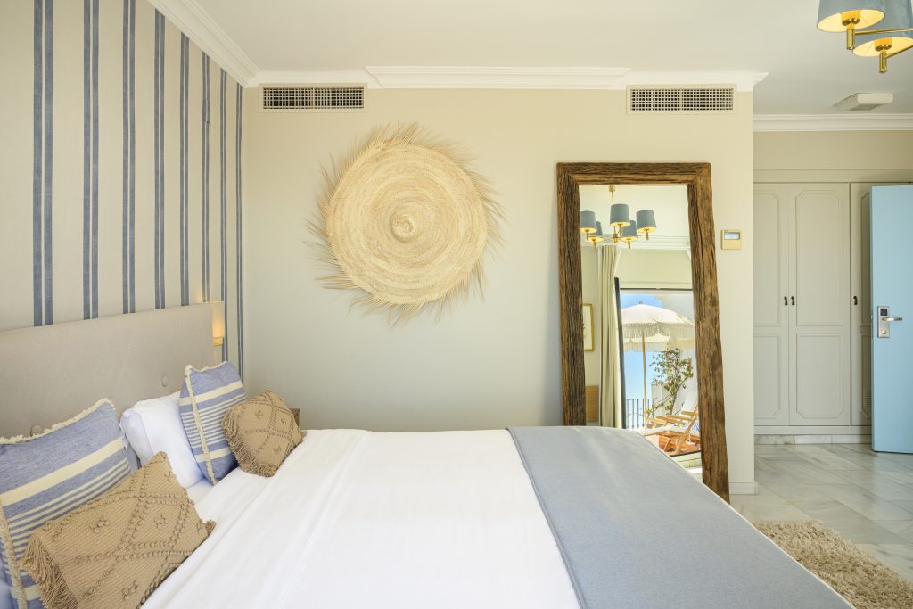 habitación con terraza