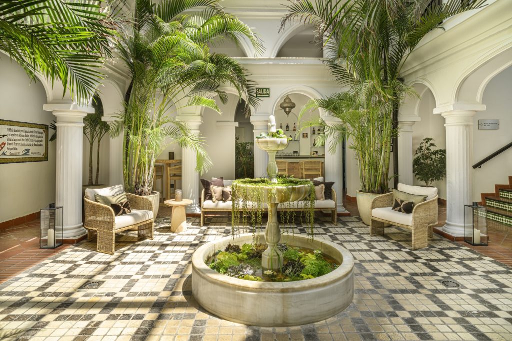 patio del hotel