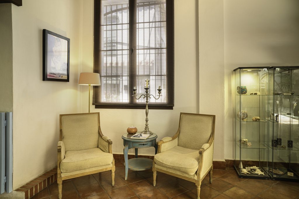 recepción del hotel
