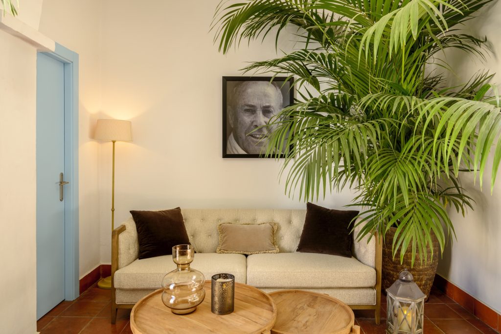 recepción del hotel